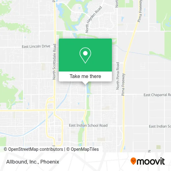Allbound, Inc. map