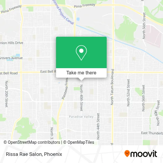 Rissa Rae Salon map