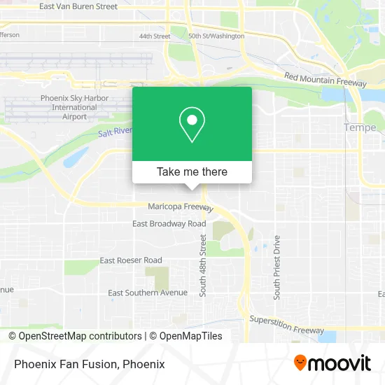 Phoenix Fan Fusion map