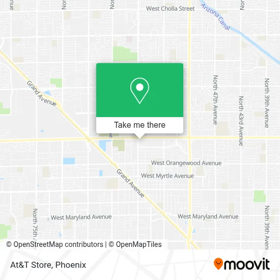 At&T Store map