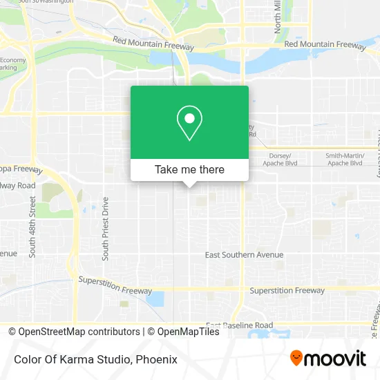 Color Of Karma Studio map