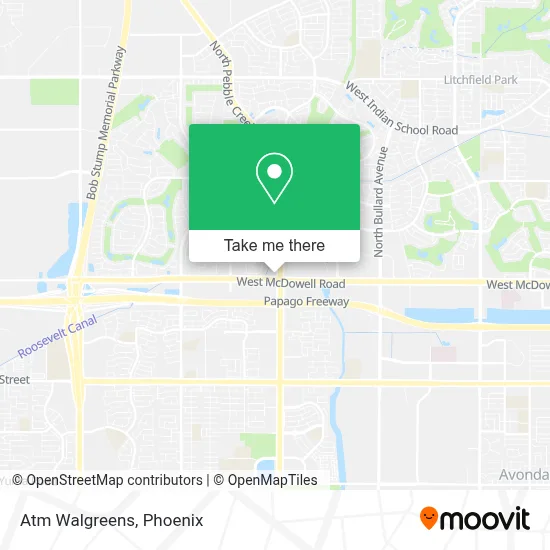 Atm Walgreens map