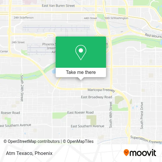 Atm Texaco map
