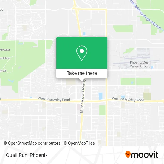 Quail Run map