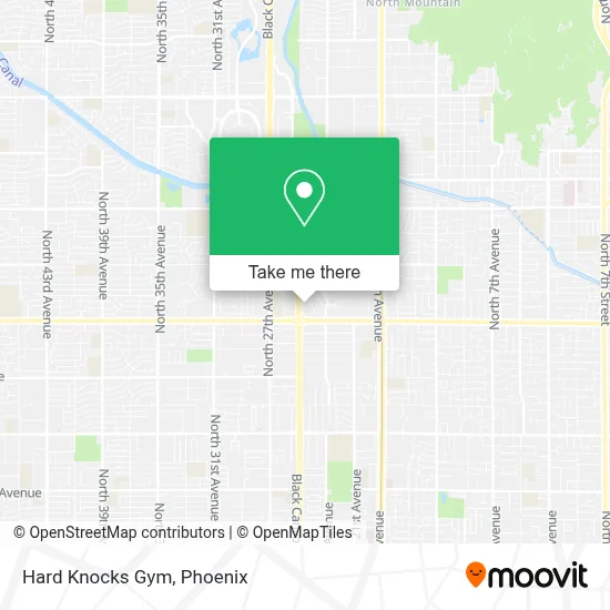 Hard Knocks Gym map