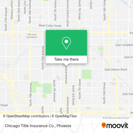 Chicago Title Insurance Co. map