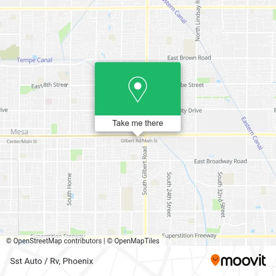 Sst Auto / Rv map