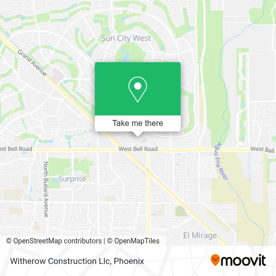 Witherow Construction Llc map
