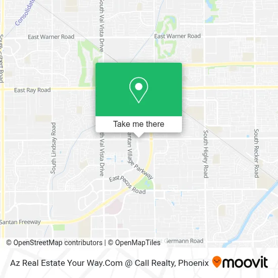 Az Real Estate Your Way.Com @ Call Realty map