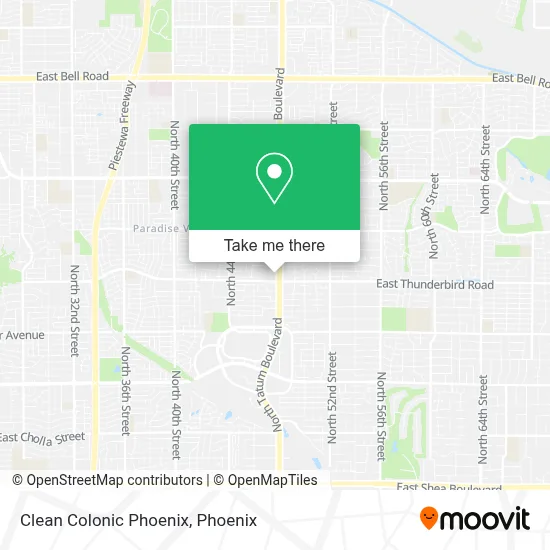 Clean Colonic Phoenix map