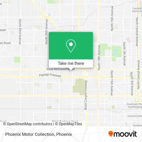 Phoenix Motor Collection map