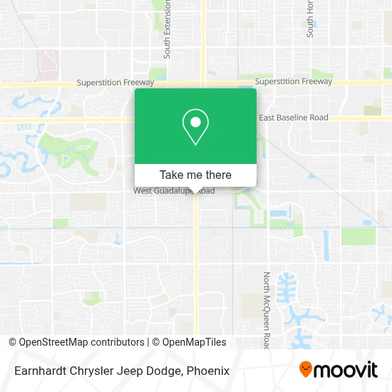 Earnhardt Chrysler Jeep Dodge map