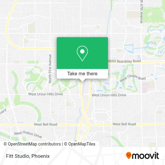 Fitt Studio map