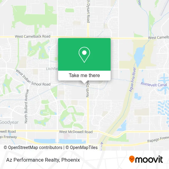 Az Performance Realty map