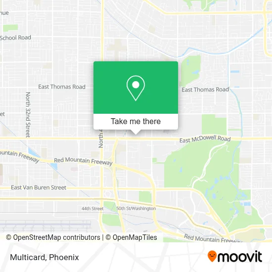 Multicard map