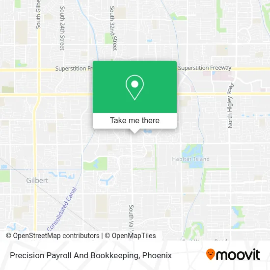Precision Payroll And Bookkeeping map
