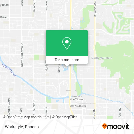 Workstyle map