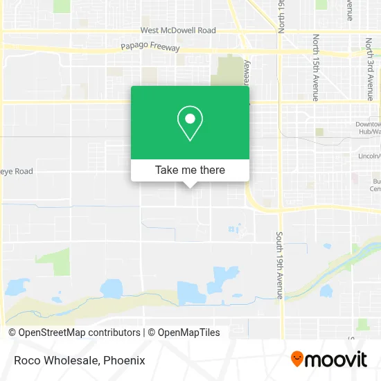 Roco Wholesale map