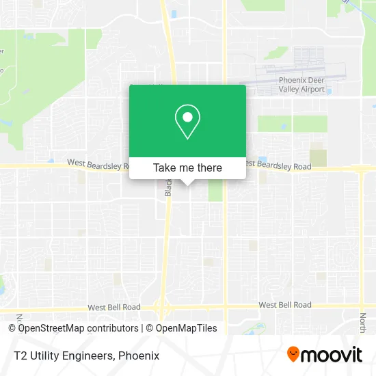 T2 Utility Engineers map
