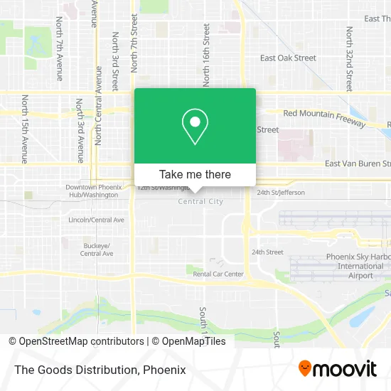 The Goods Distribution map