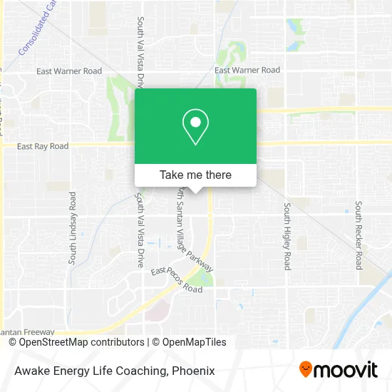 Awake Energy Life Coaching map