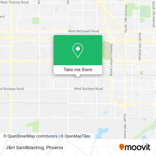 J&H Sandblasting map