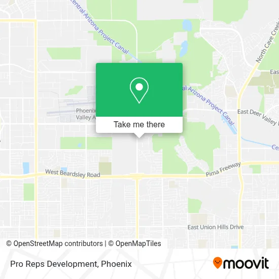 Pro Reps Development map