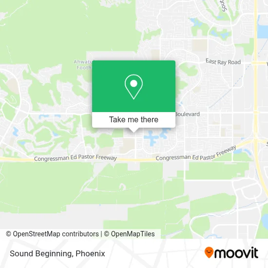 Sound Beginning map