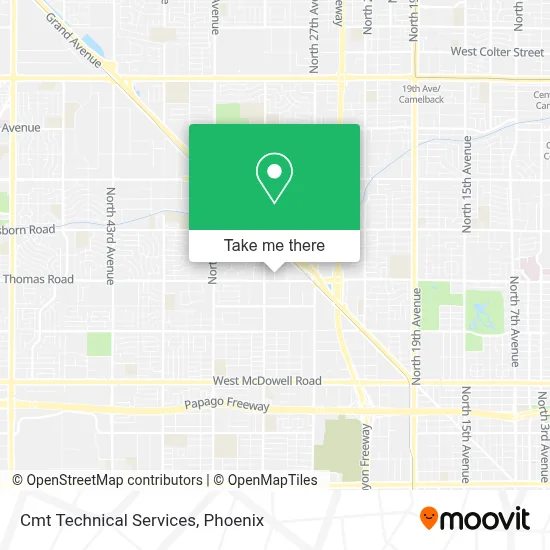 Cmt Technical Services map