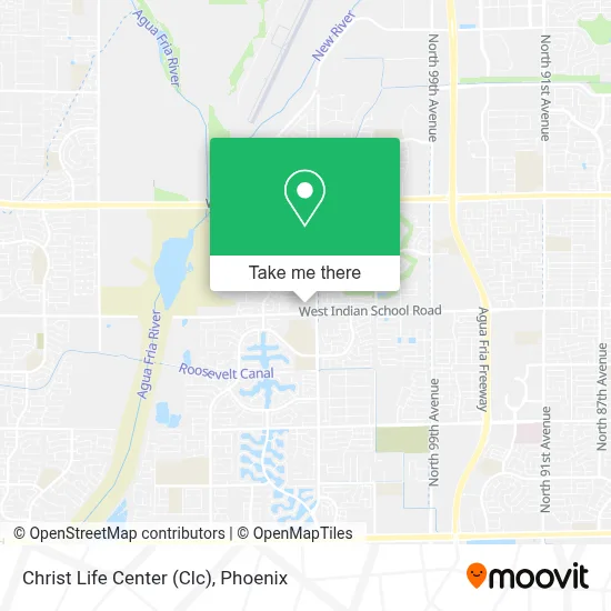 Christ Life Center (Clc) map