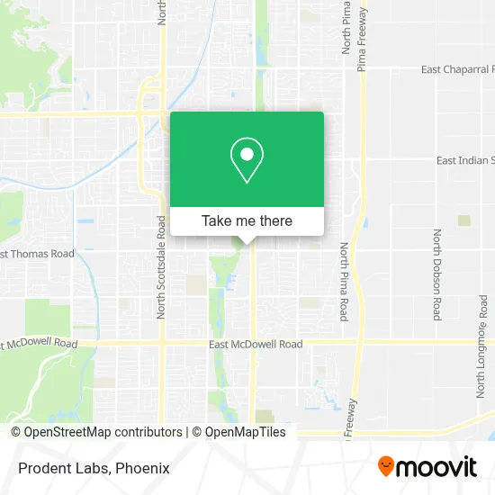 Prodent Labs map