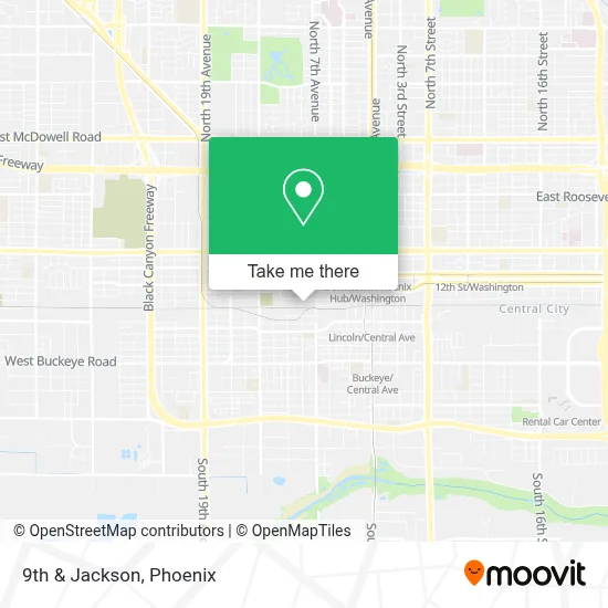 9th & Jackson map