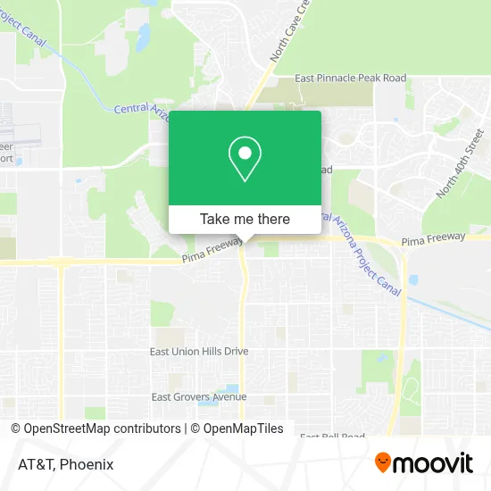 At&T map