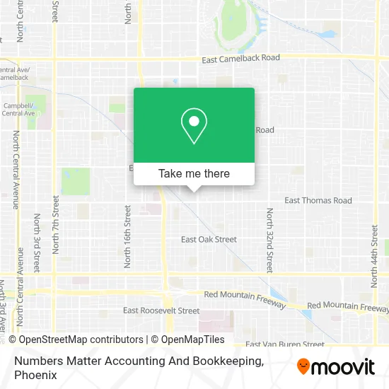 Numbers Matter Accounting And Bookkeeping map