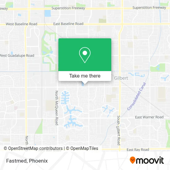 Fastmed map