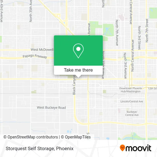 Storquest Self Storage map