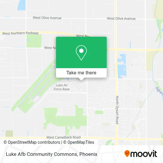 Luke Afb Community Commons map