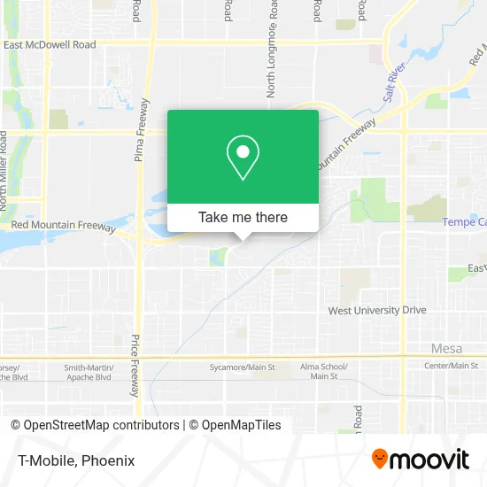 T-Mobile map