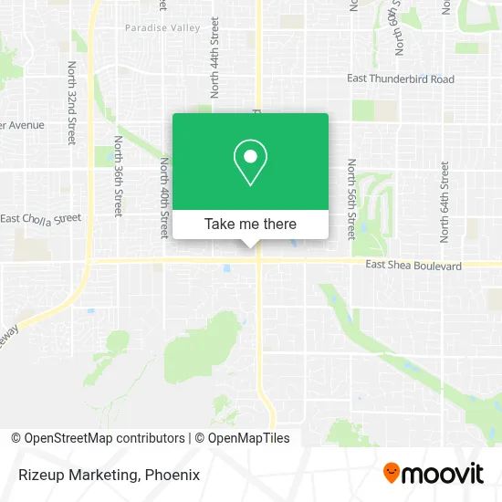 Rizeup Marketing map