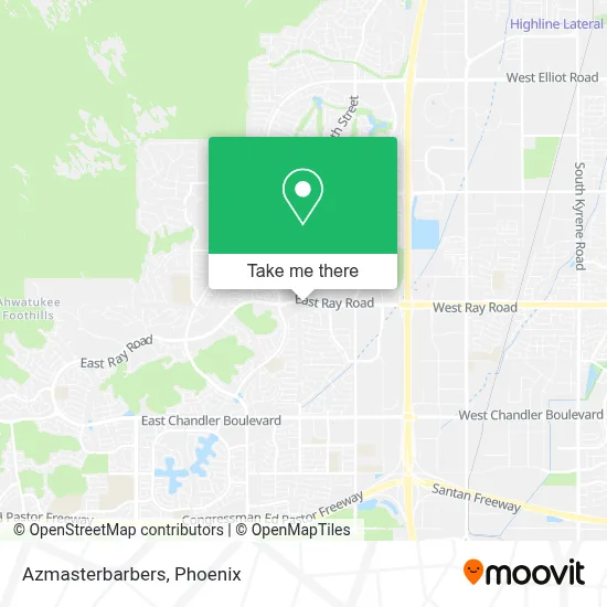 Azmasterbarbers map