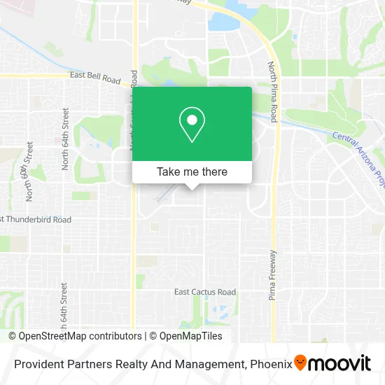 Provident Partners Realty And Management map