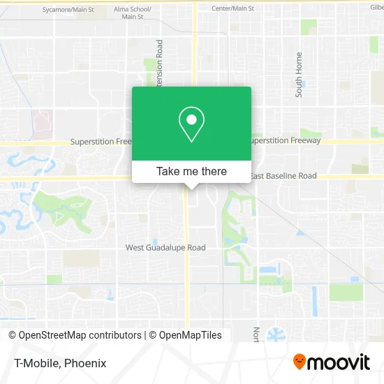 T-Mobile map