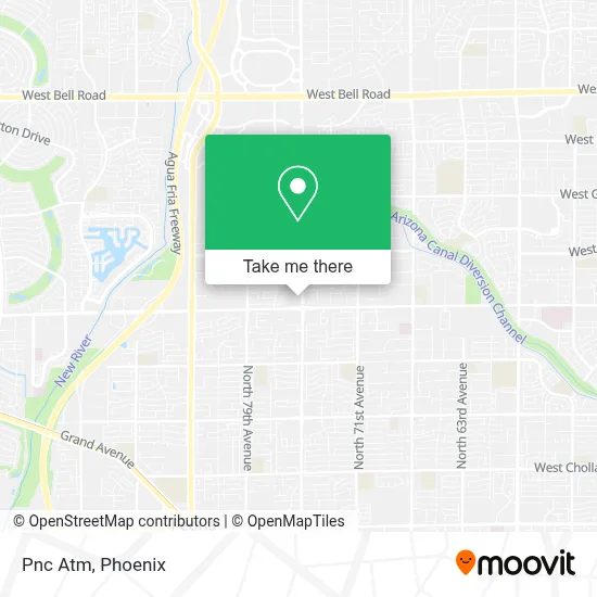 Pnc Atm map