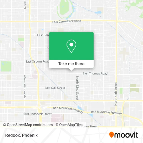 Redbox map