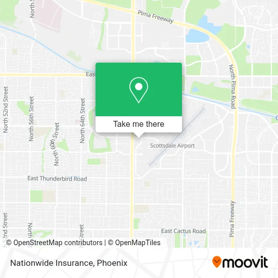 Nationwide Insurance map