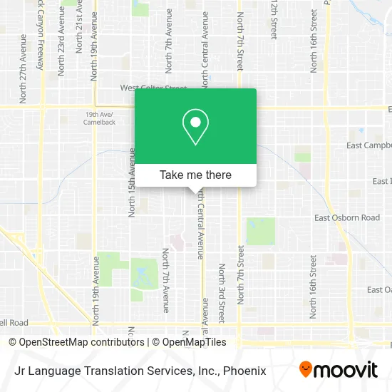 Jr Language Translation Services, Inc. map