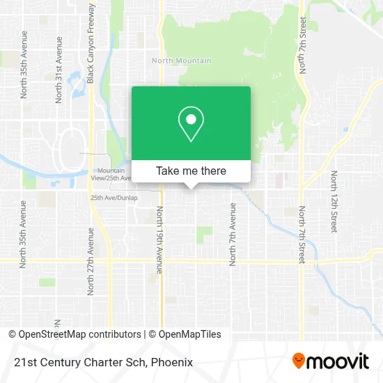 21st Century Charter Sch map