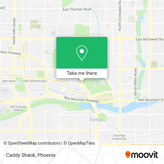 Caddy Shack map