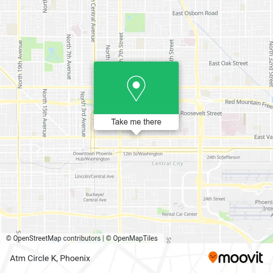 Atm Circle K map