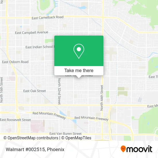 Walmart #002515 map